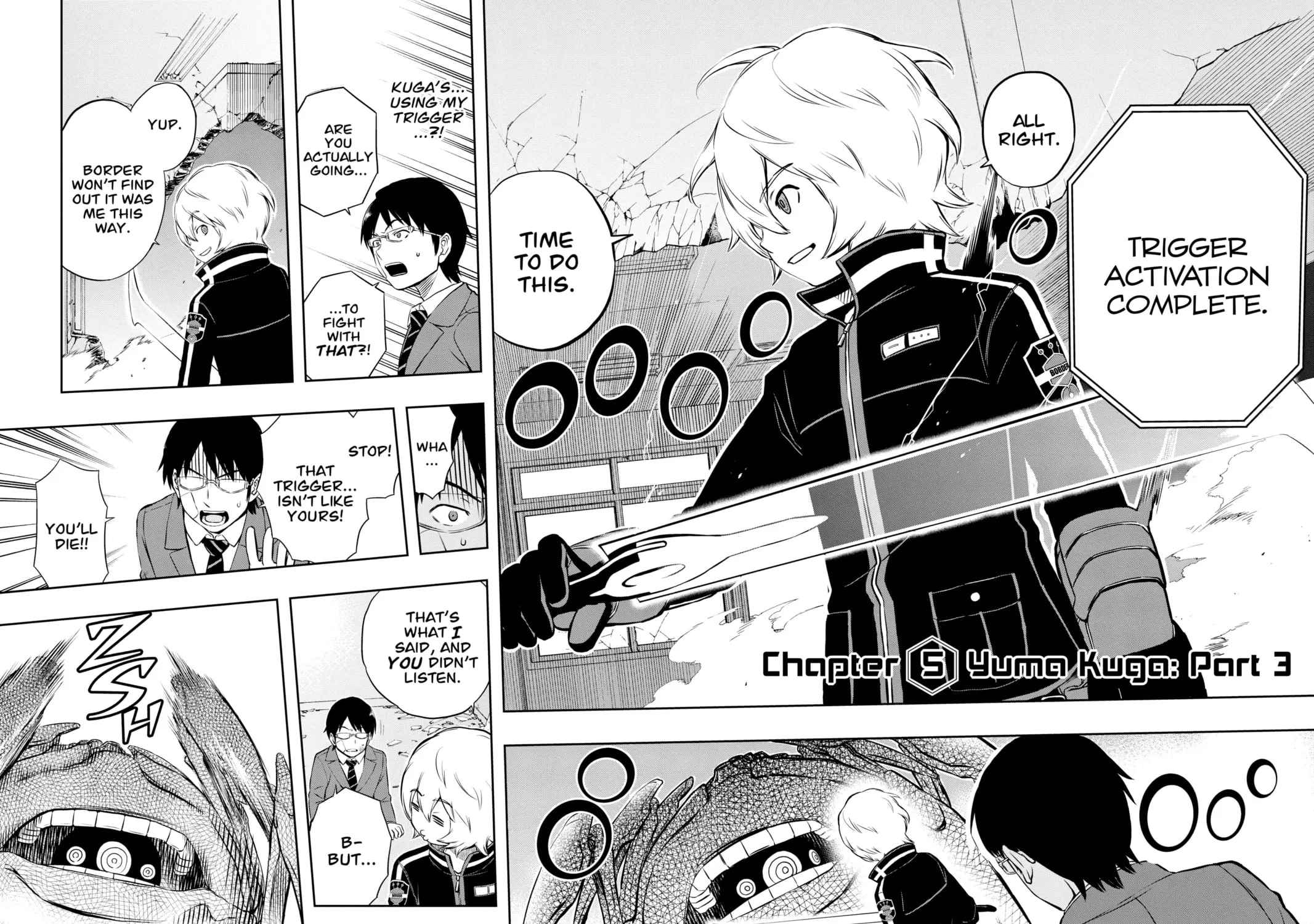 Read World Trigger chapter 5 image 2 on Lezhin