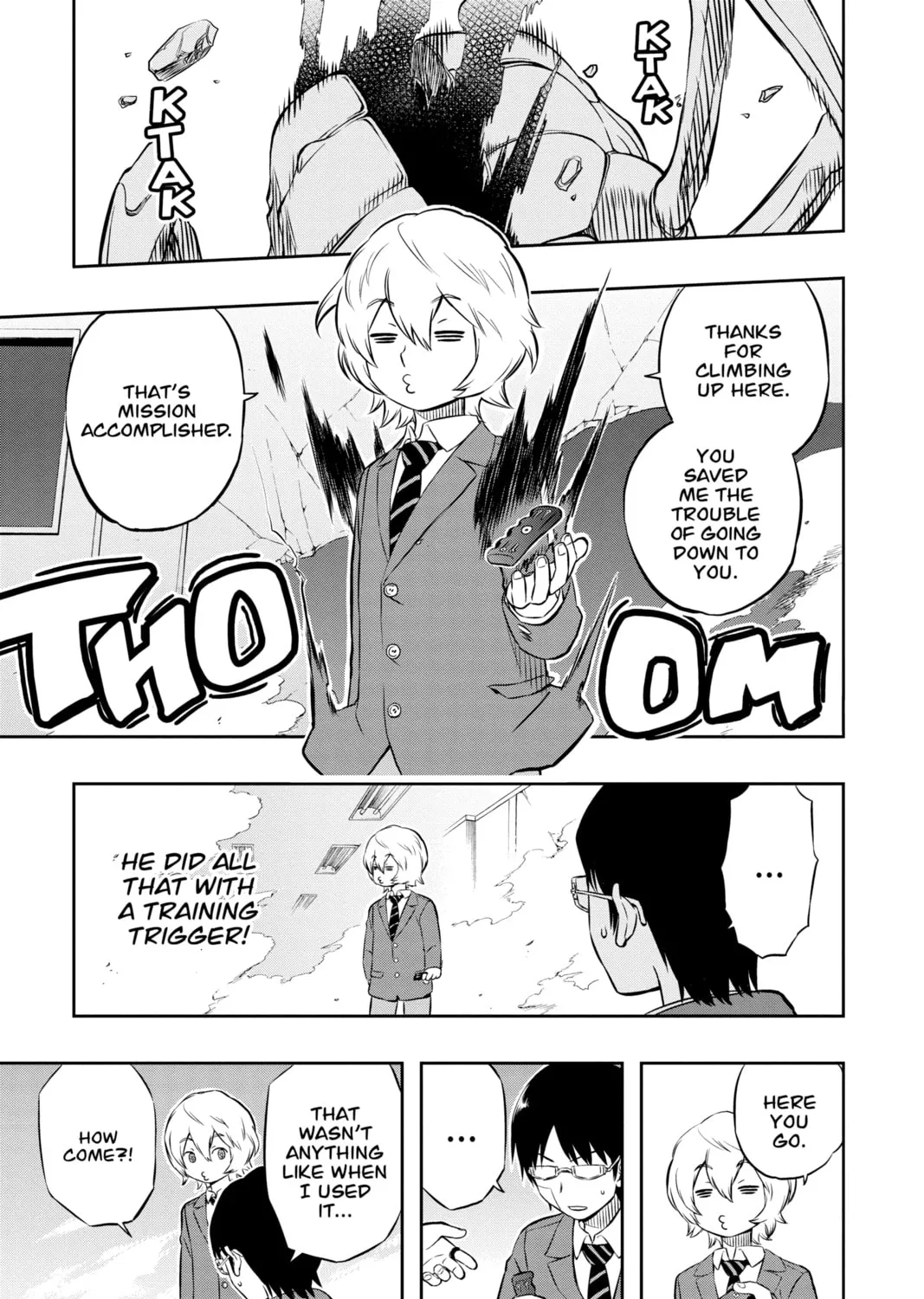 Read World Trigger chapter 5 image 20 on Lezhin