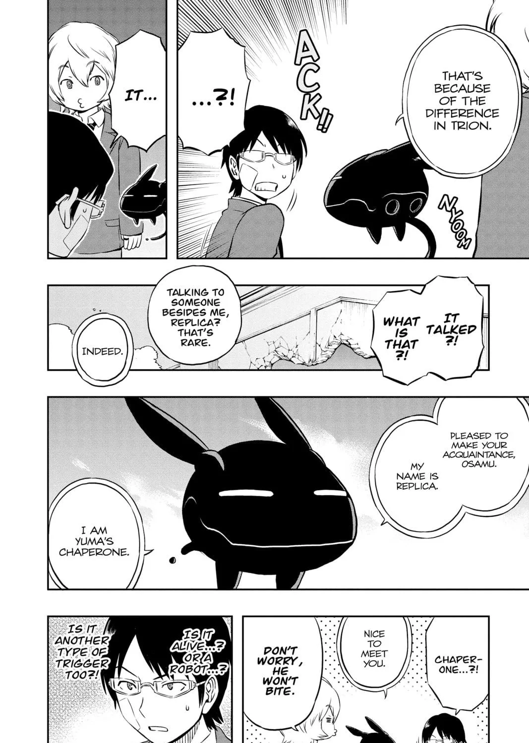 Read World Trigger chapter 5 image 22 on Lezhin