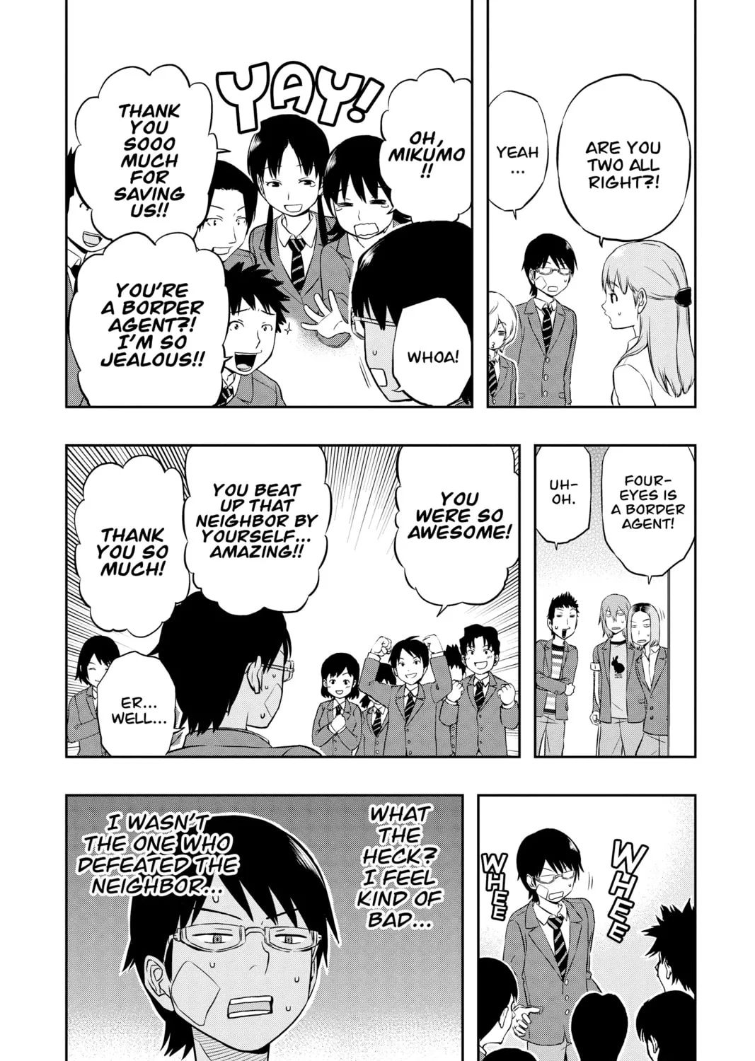 Read World Trigger chapter 5 image 30 on Lezhin