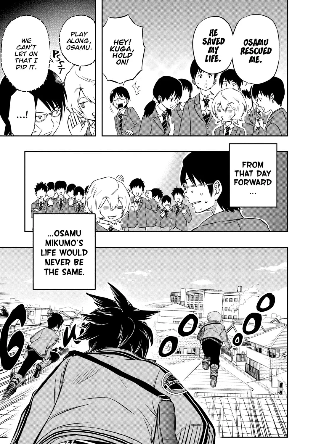 Read World Trigger chapter 5 image 32 on Lezhin