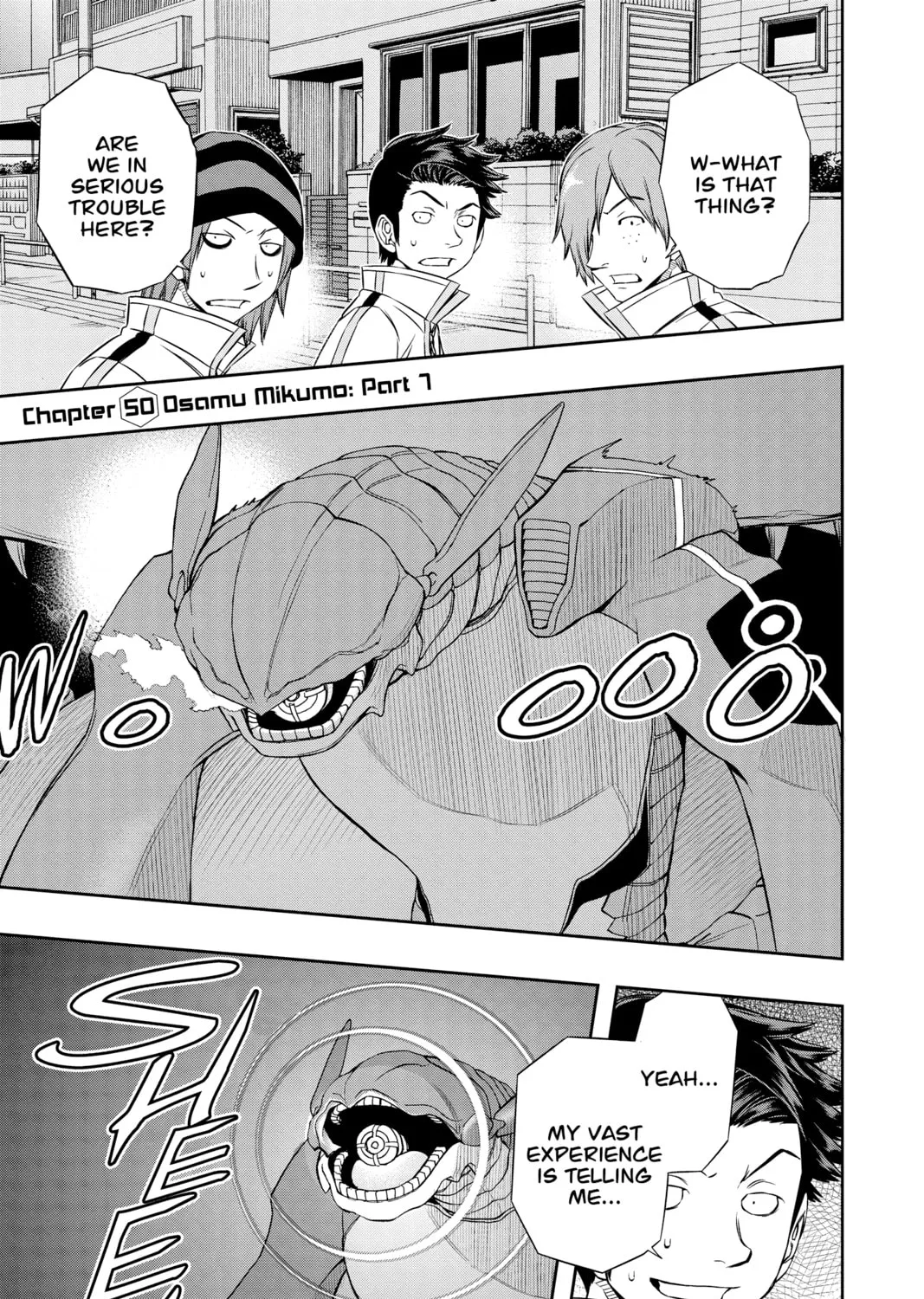 Read World Trigger chapter 50 image 0 on Lezhin