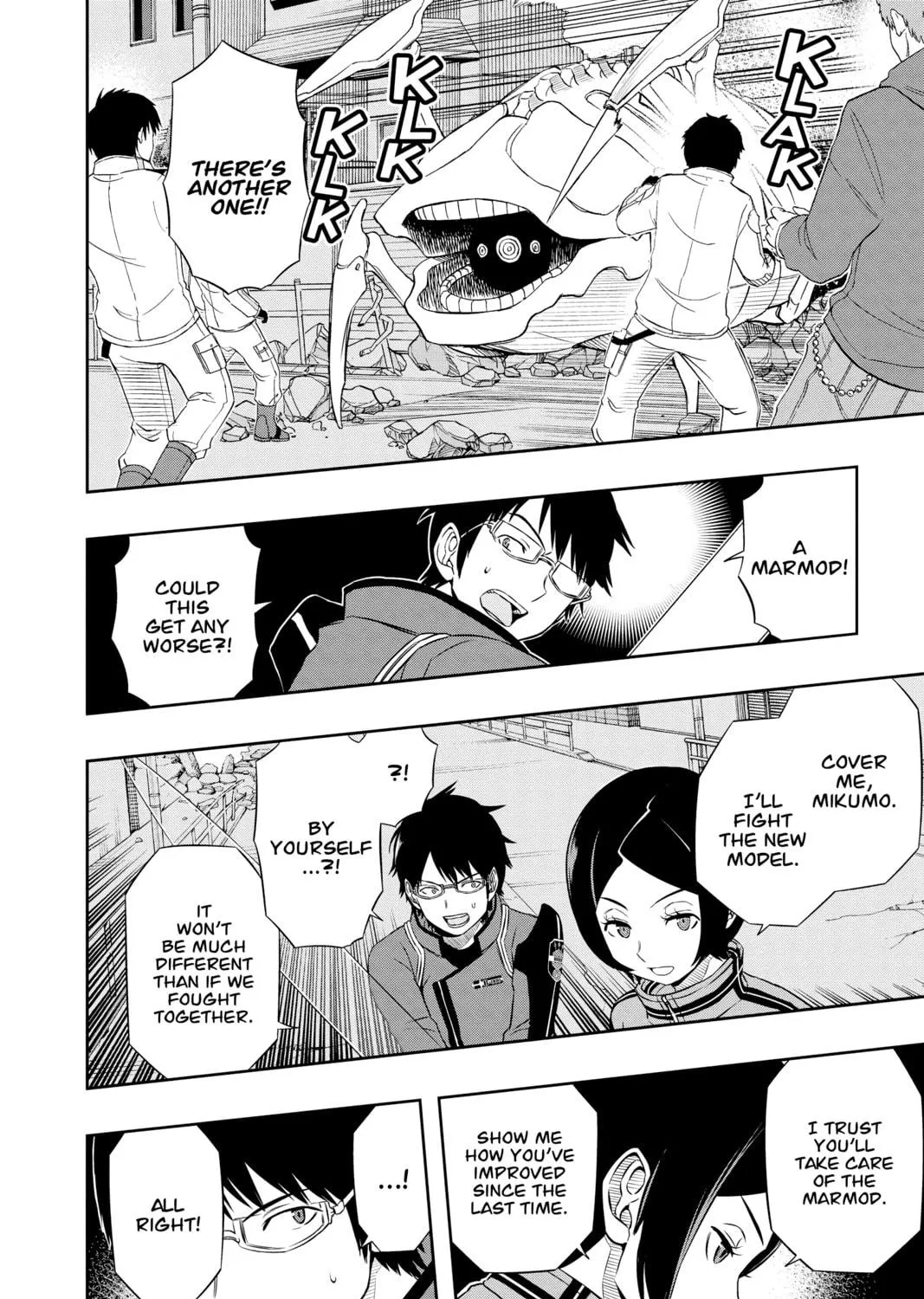 Read World Trigger chapter 50 image 10 on Lezhin