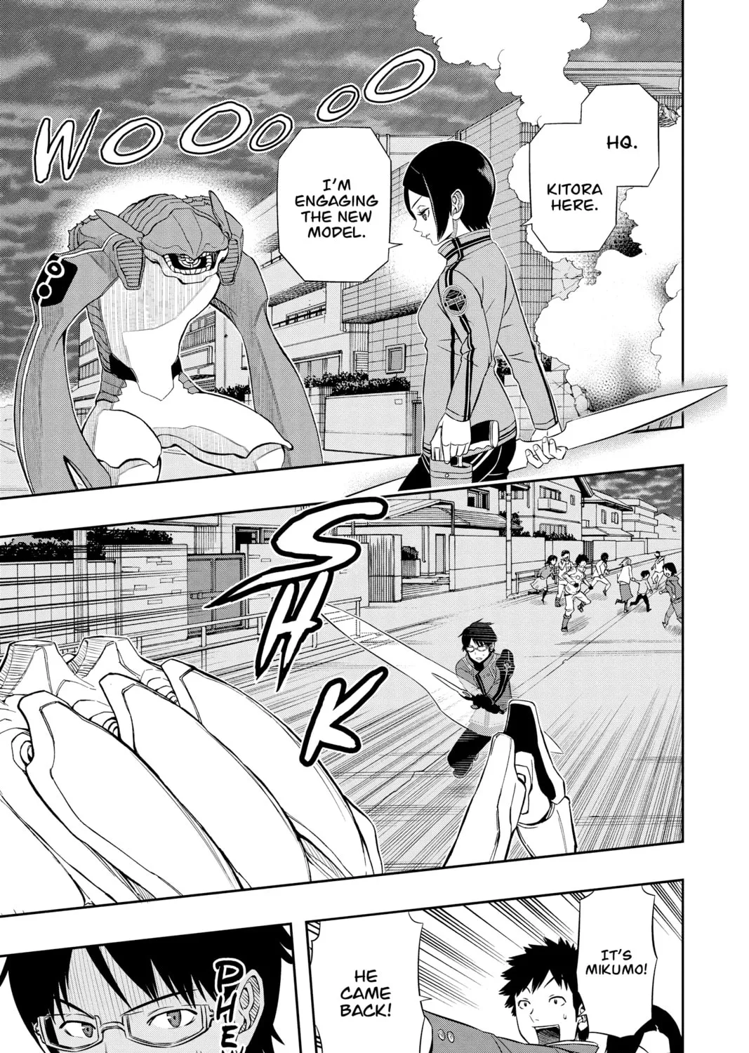 Read World Trigger chapter 50 image 12 on Lezhin