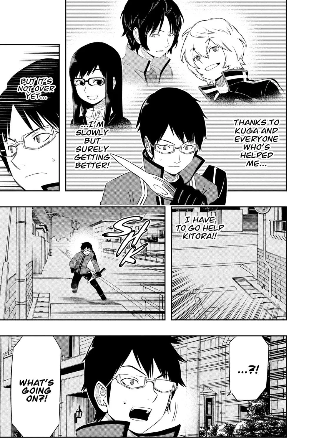 Read World Trigger chapter 50 image 34 on Lezhin