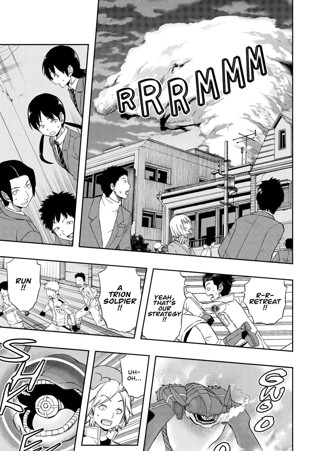 Read World Trigger chapter 50 image 4 on Lezhin