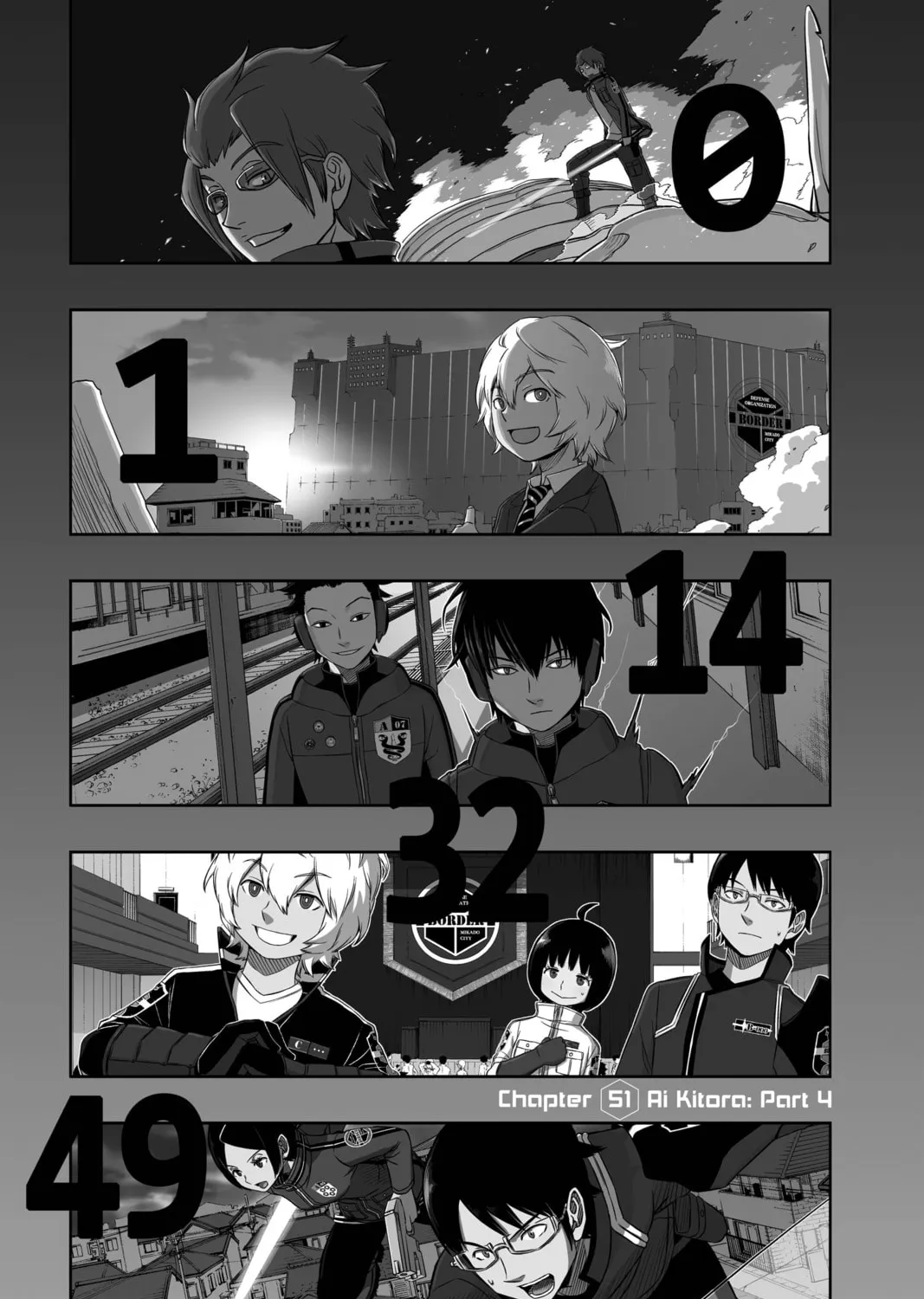 Read World Trigger chapter 51 image 0 on Lezhin