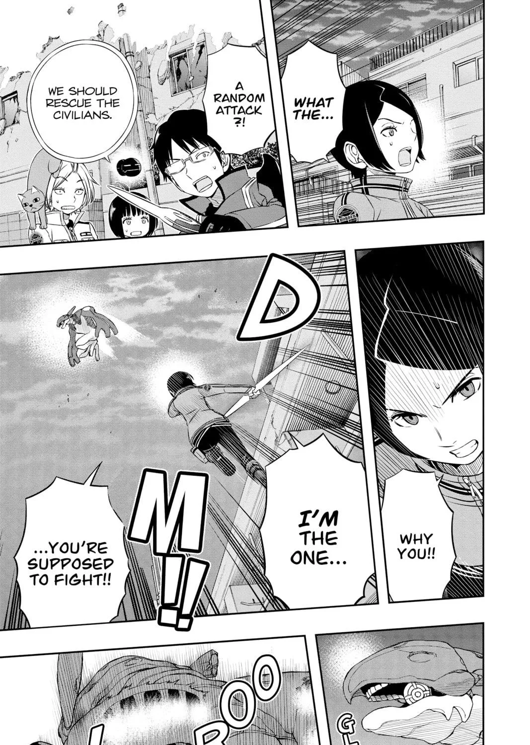Read World Trigger chapter 51 image 18 on Lezhin