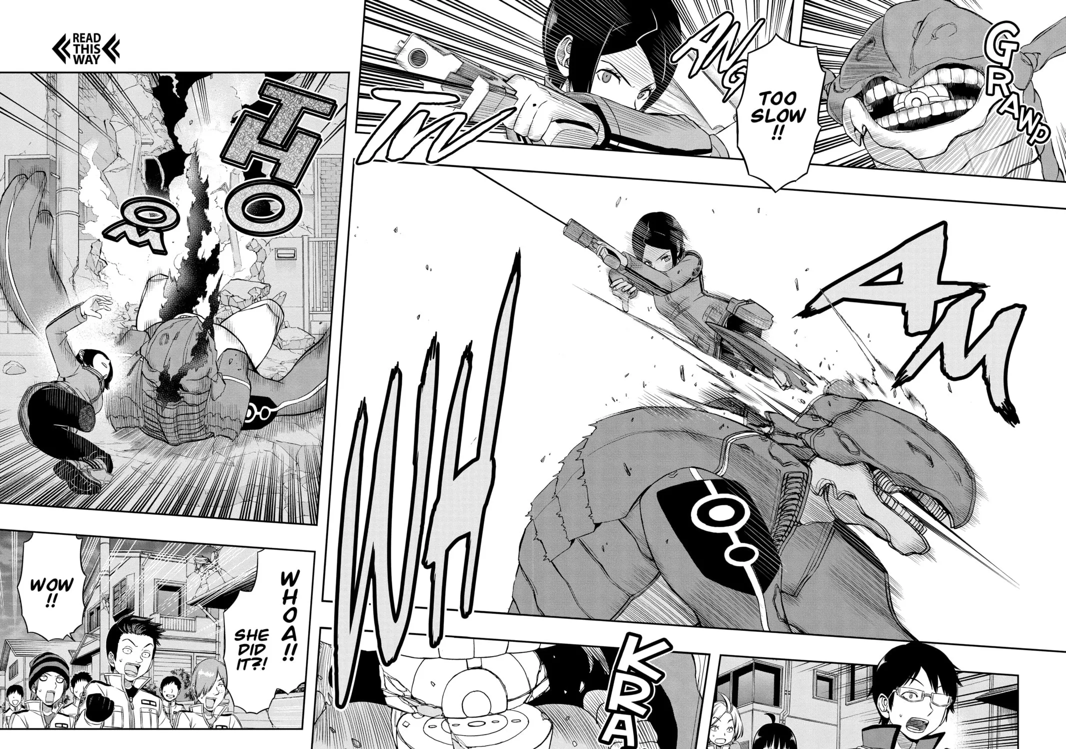 Read World Trigger chapter 51 image 28 on Lezhin
