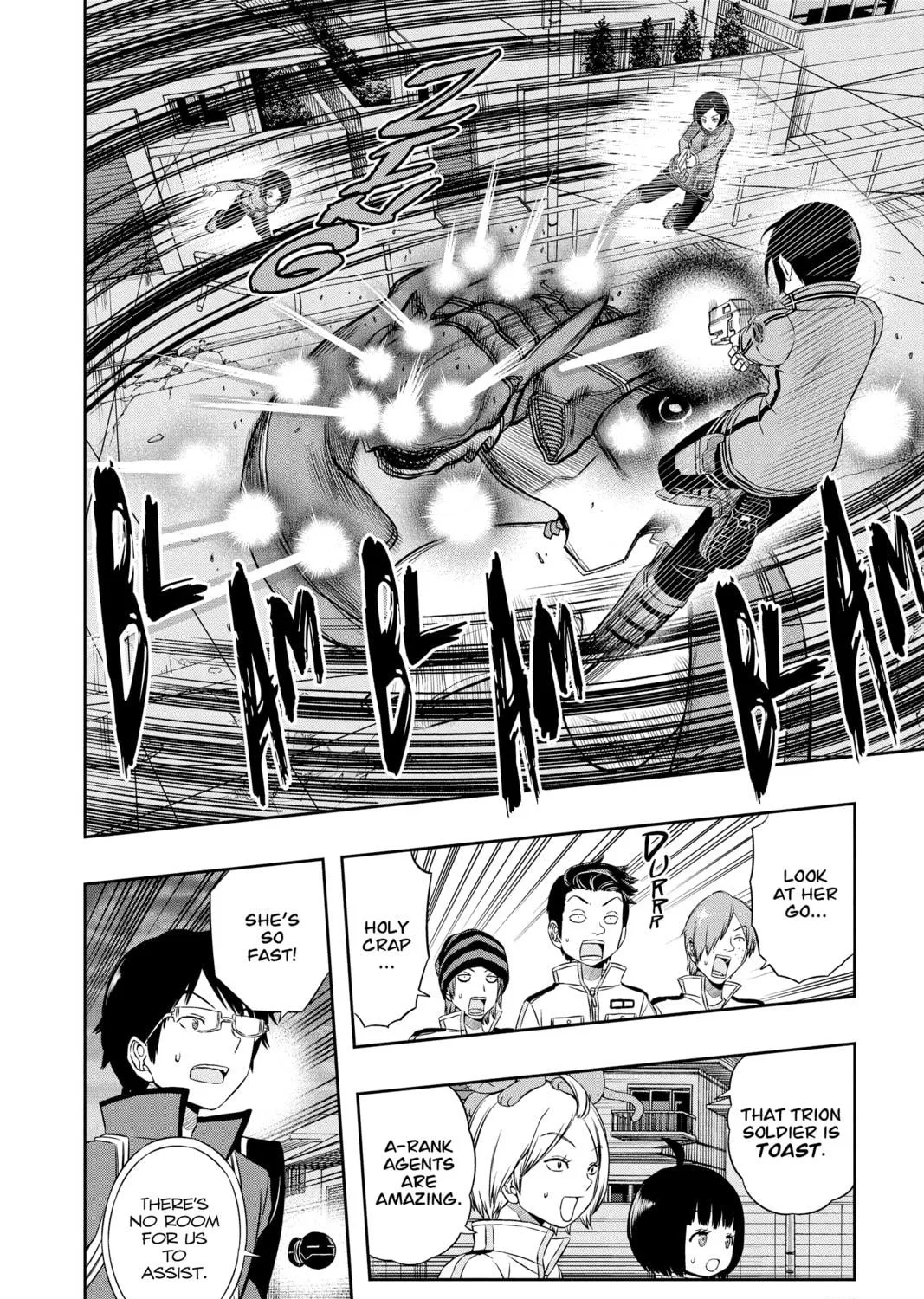 Read World Trigger chapter 51 image 8 on Lezhin