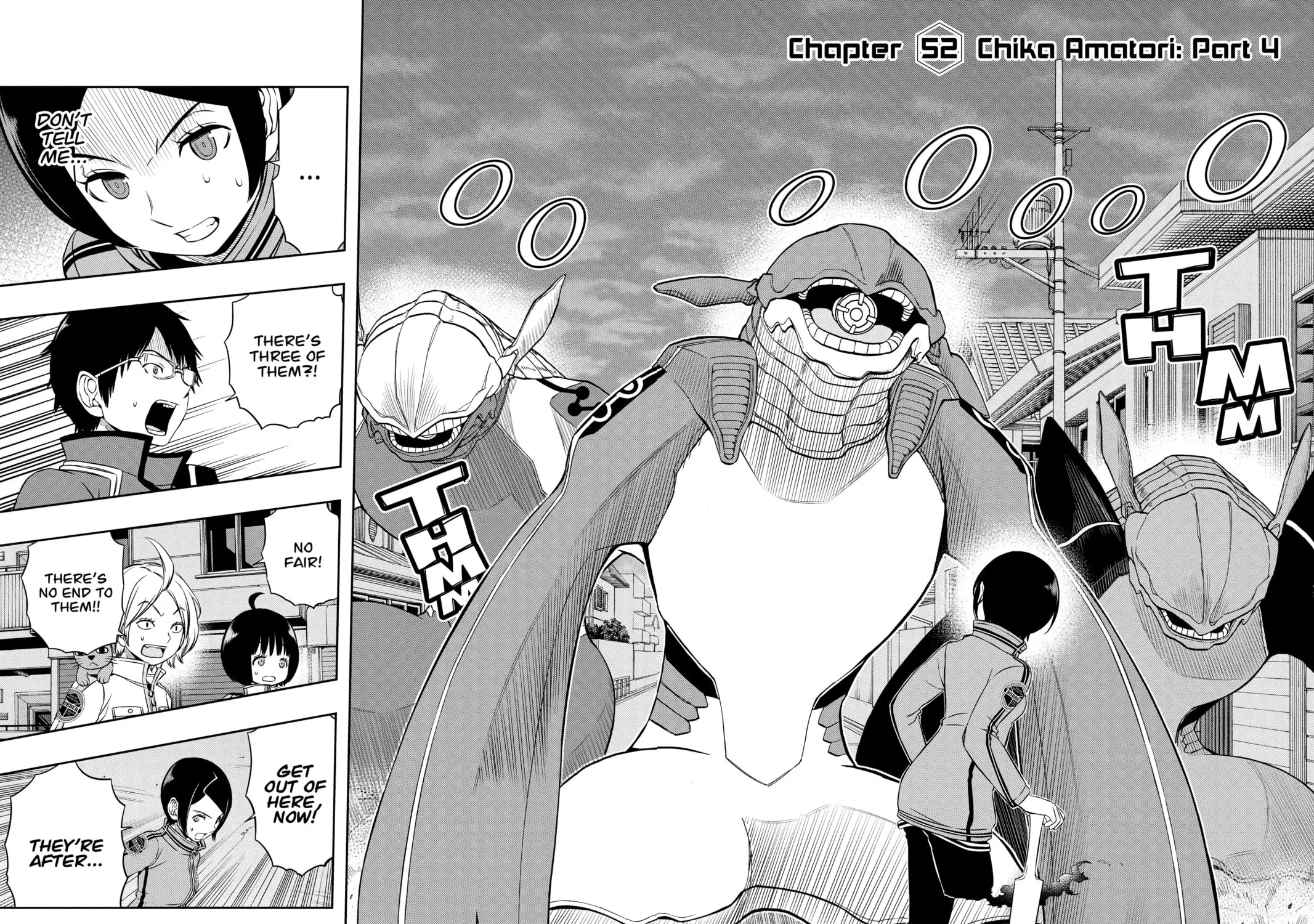 Read World Trigger chapter 52 image 2 on Lezhin