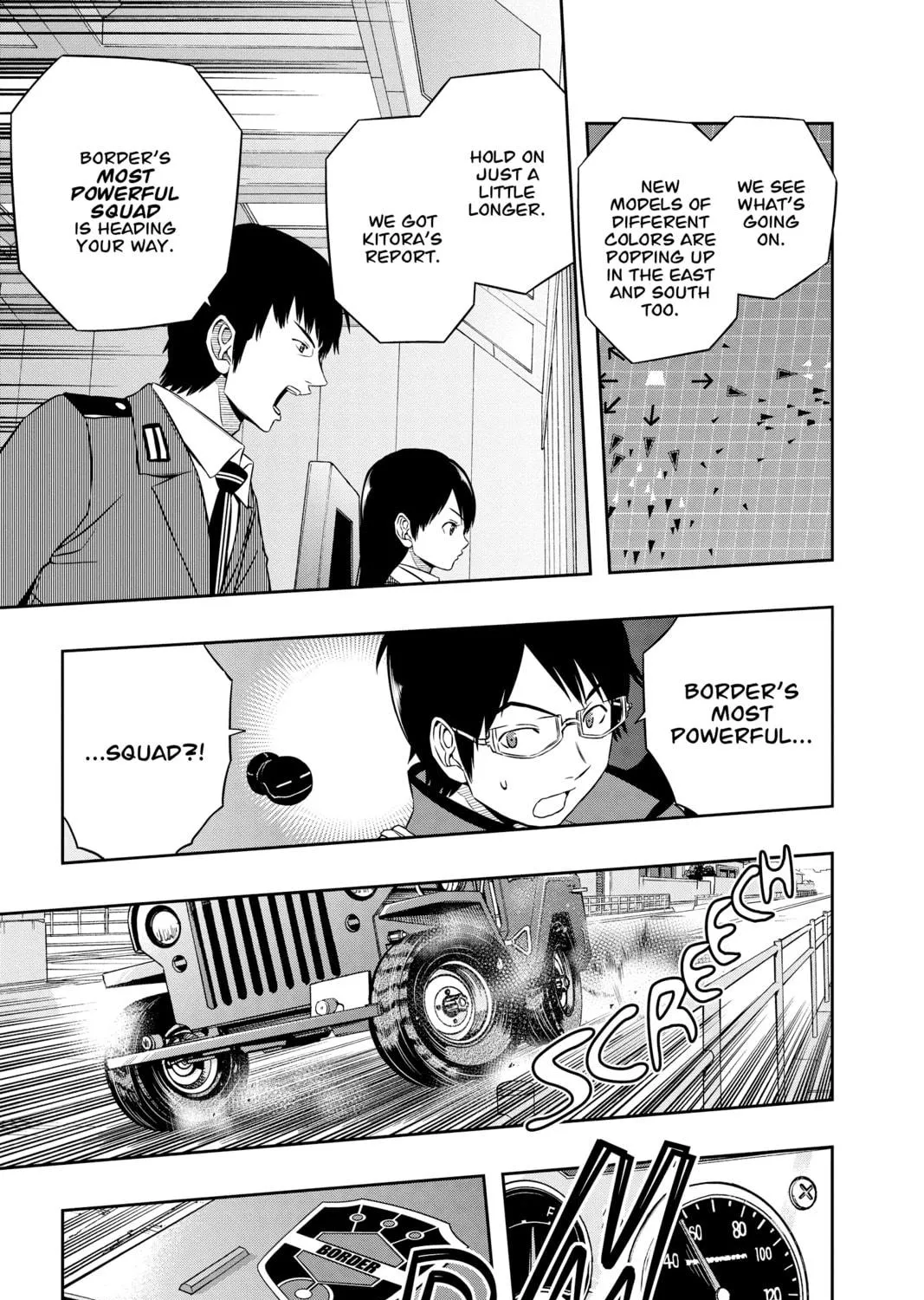 Read World Trigger chapter 52 image 28 on Lezhin