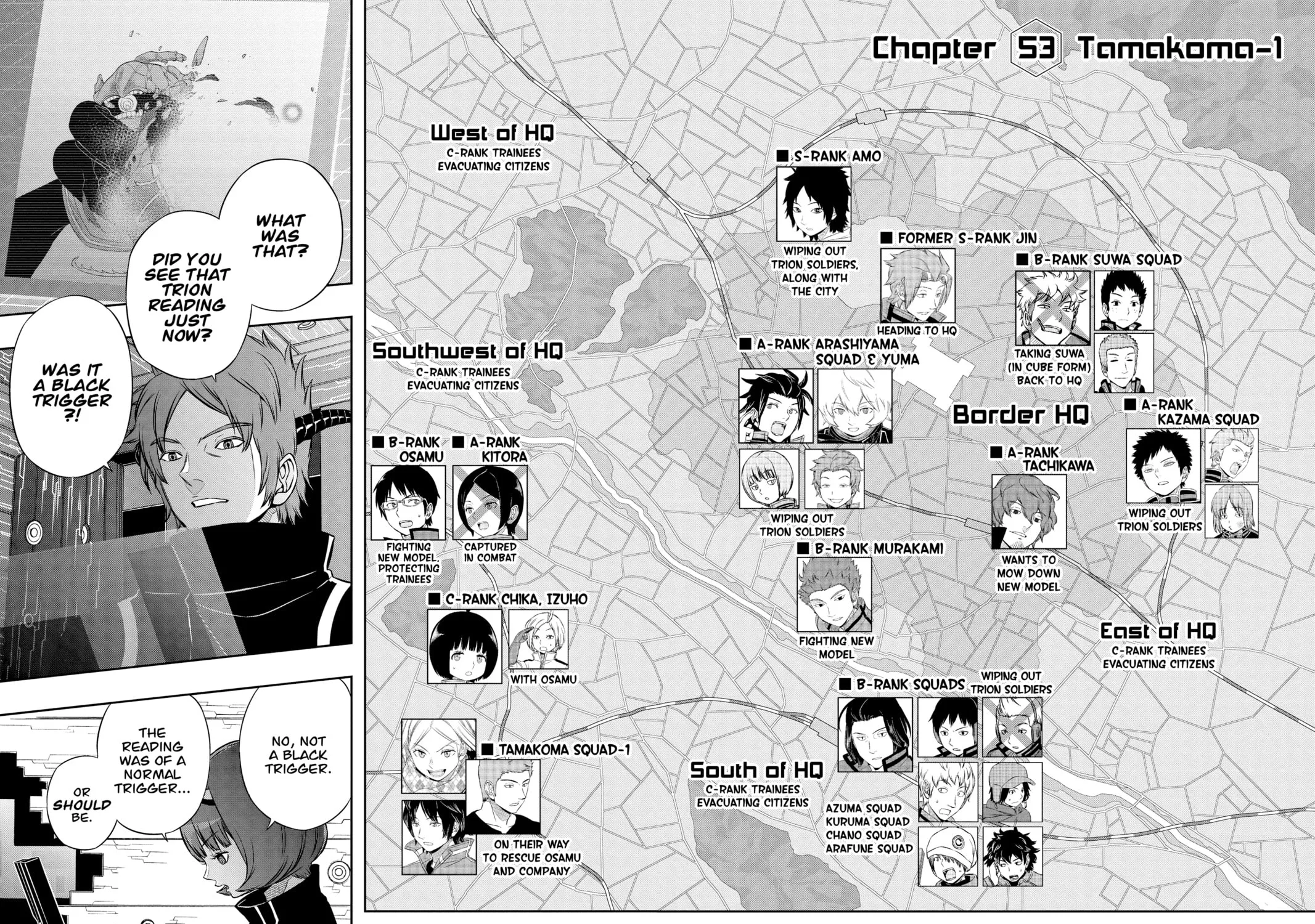 Read World Trigger chapter 53 image 2 on Lezhin
