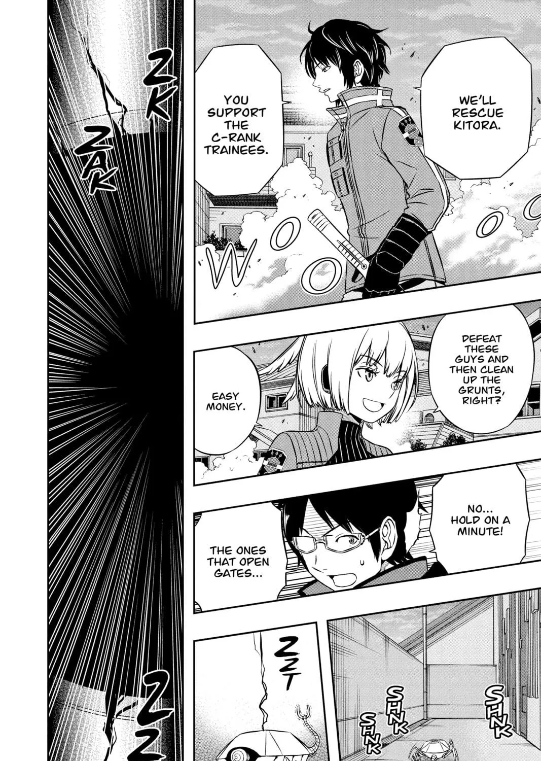 Read World Trigger chapter 53 image 28 on Lezhin