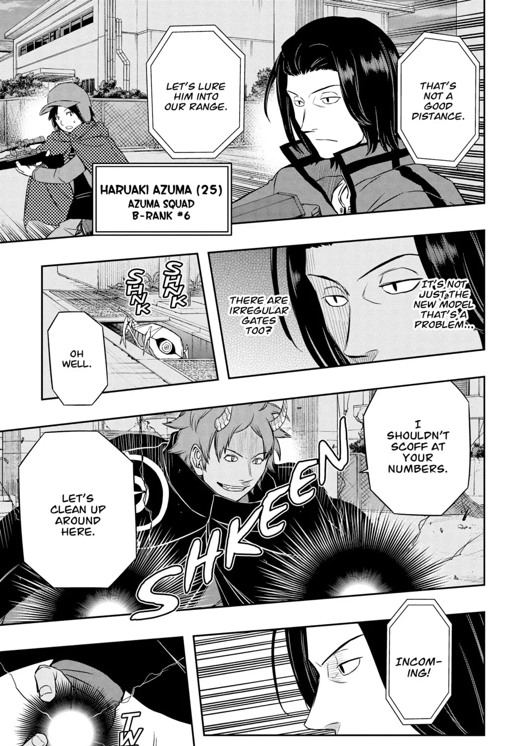 Read World Trigger chapter 54 image 12 on Lezhin