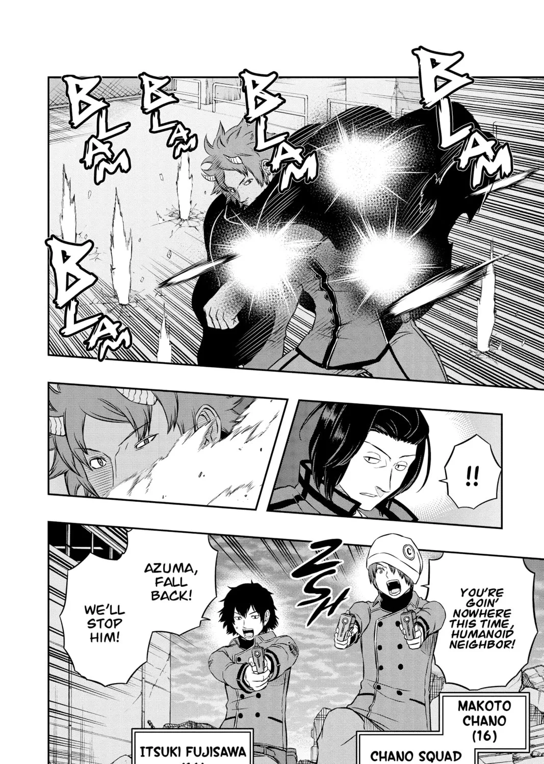 Read World Trigger chapter 54 image 14 on Lezhin