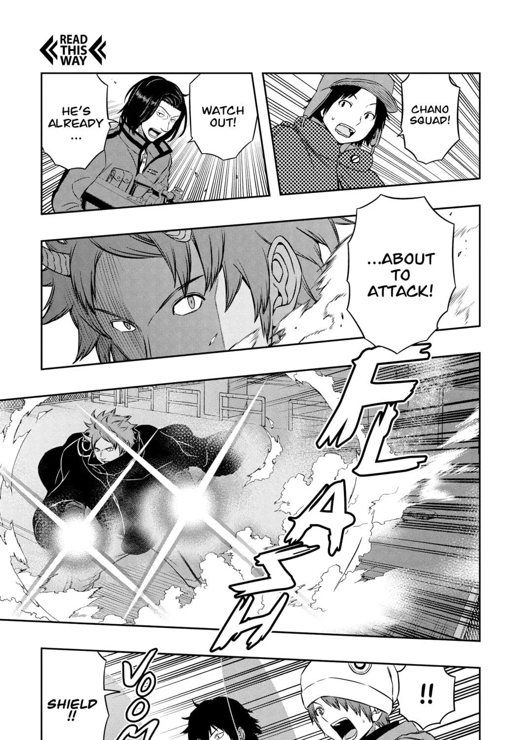 Read World Trigger chapter 54 image 16 on Lezhin