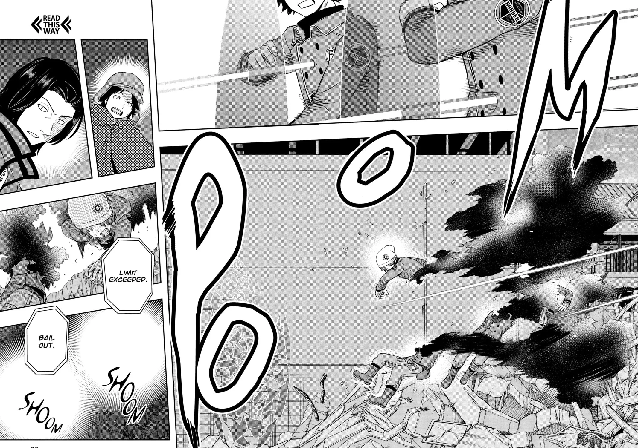 Read World Trigger chapter 54 image 18 on Lezhin
