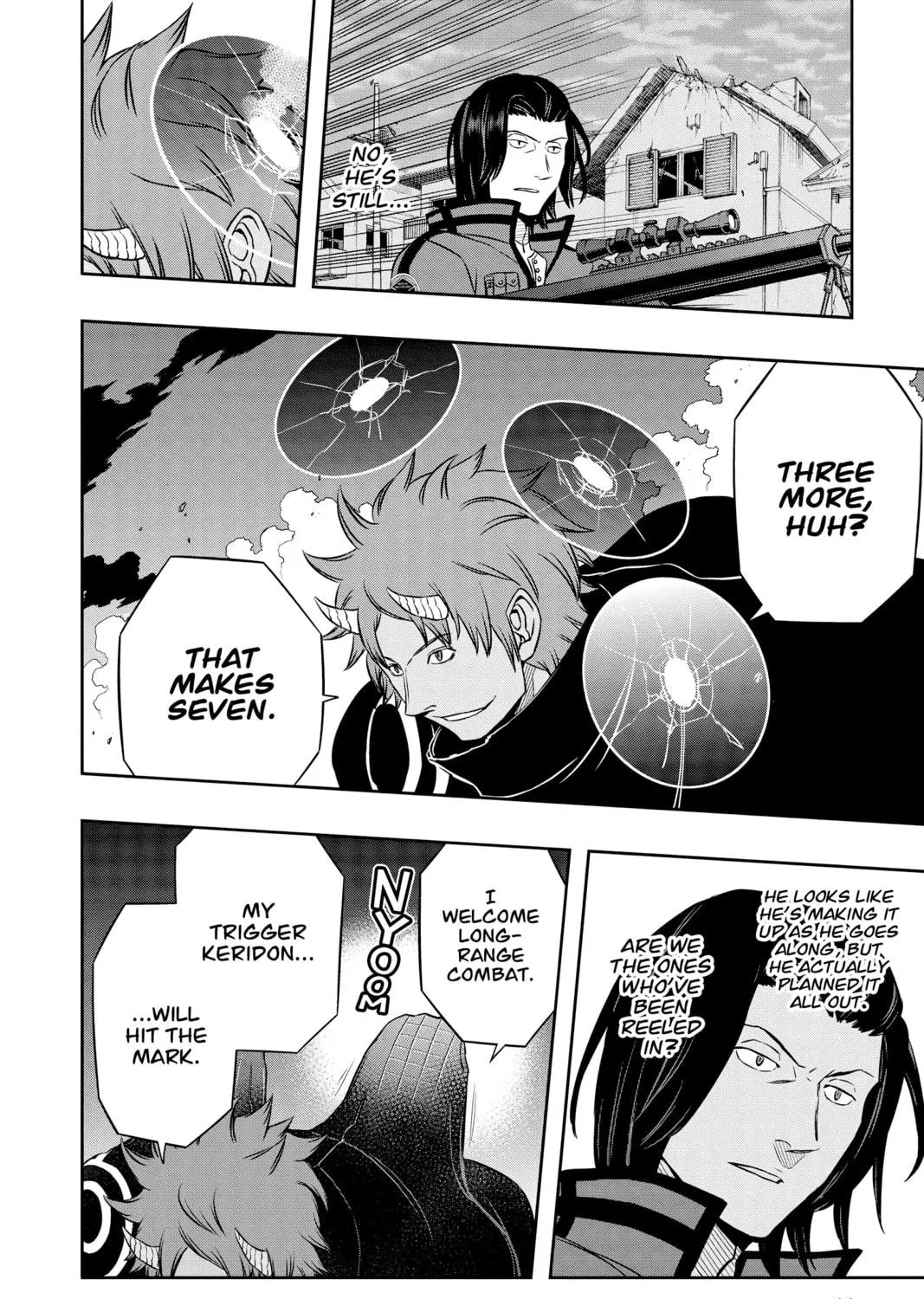 Read World Trigger chapter 54 image 28 on Lezhin
