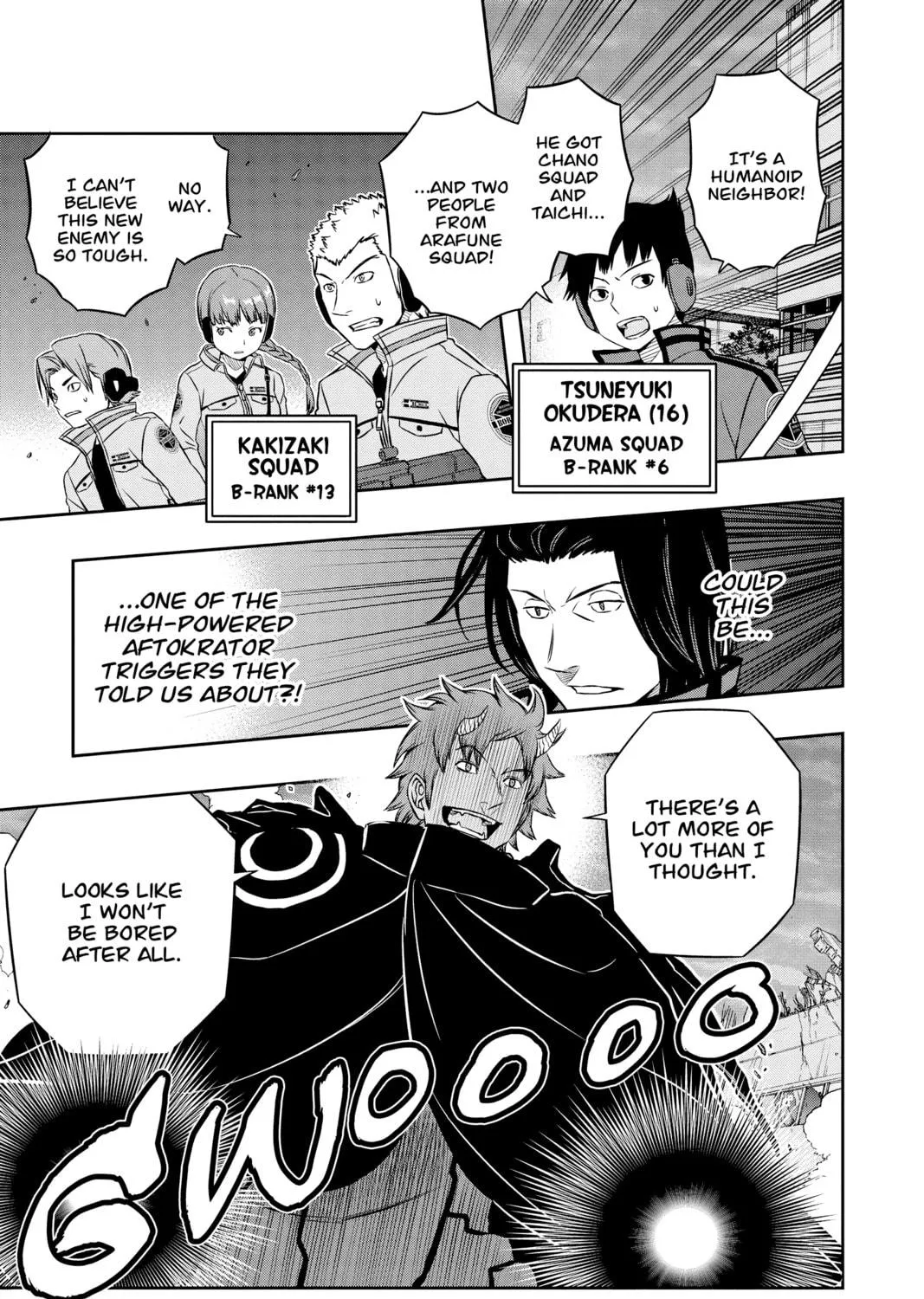Read World Trigger chapter 54 image 34 on Lezhin