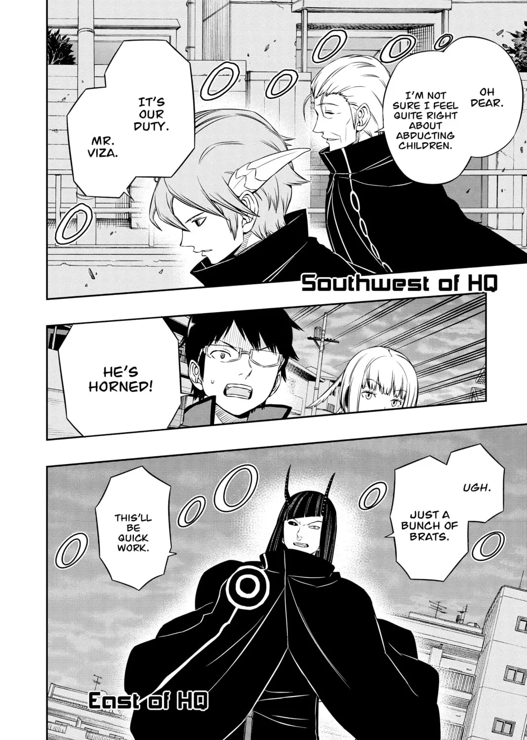 Read World Trigger chapter 54 image 6 on Lezhin