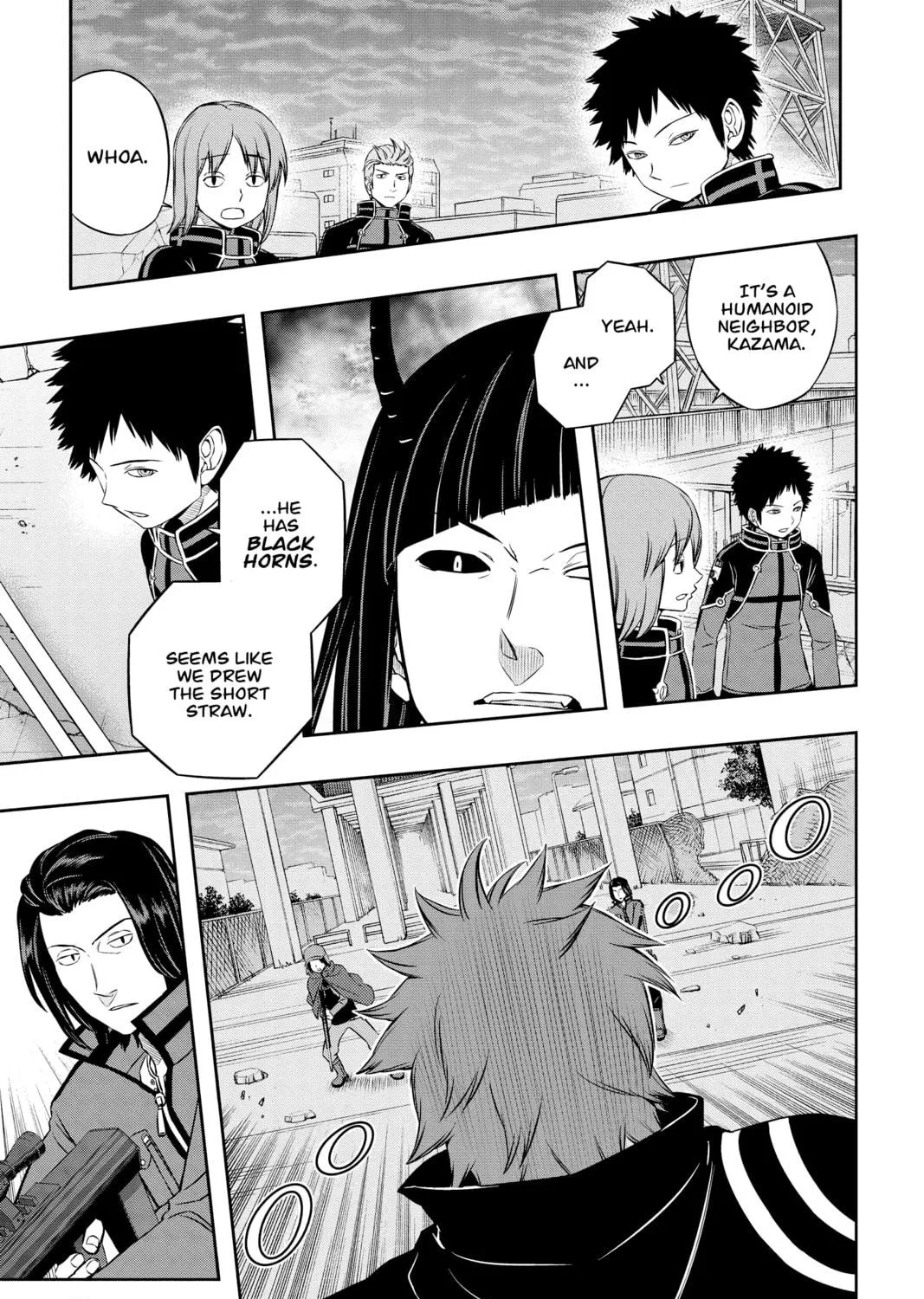 Read World Trigger chapter 54 image 8 on Lezhin