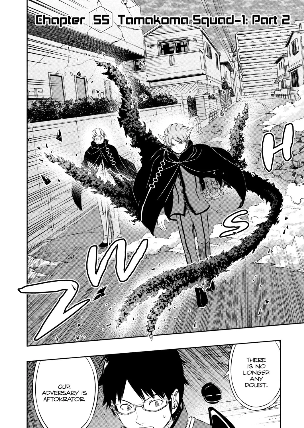 Read World Trigger chapter 55 image 2 on Lezhin