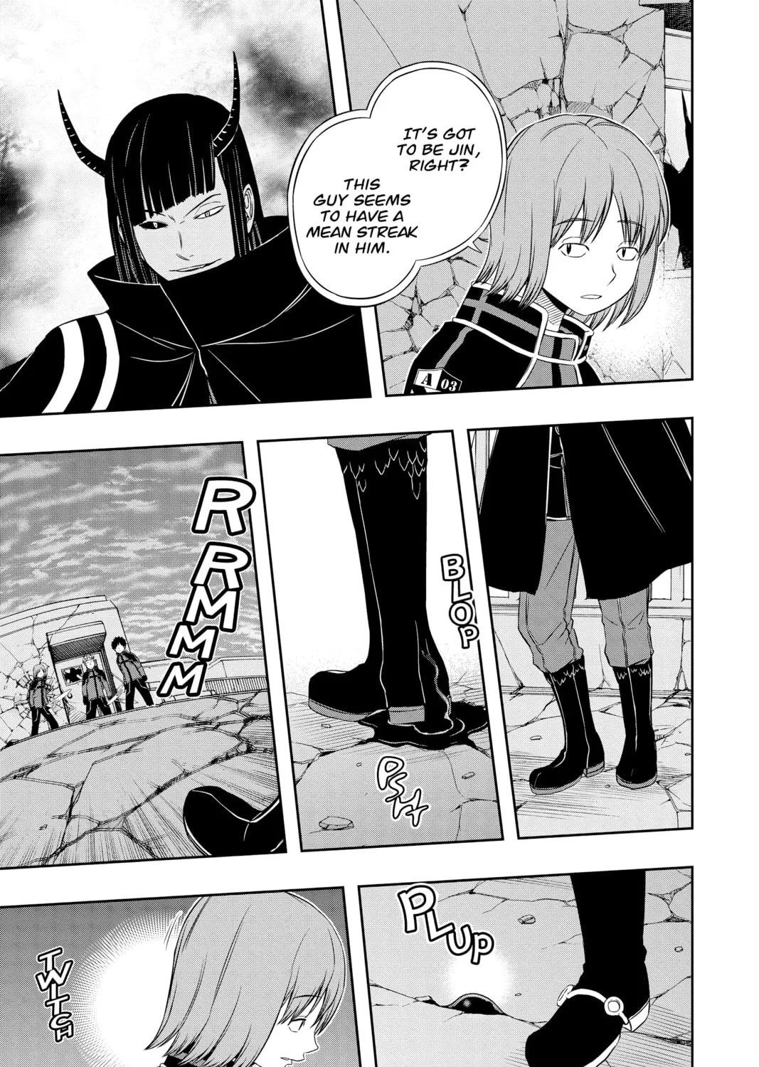 Read World Trigger chapter 55 image 32 on Lezhin