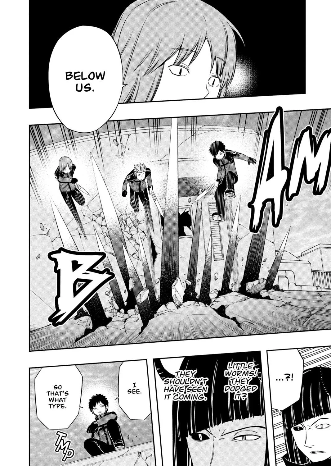 Read World Trigger chapter 55 image 34 on Lezhin