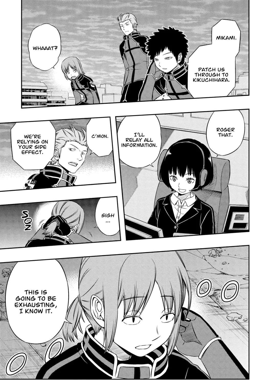 Read World Trigger chapter 55 image 36 on Lezhin