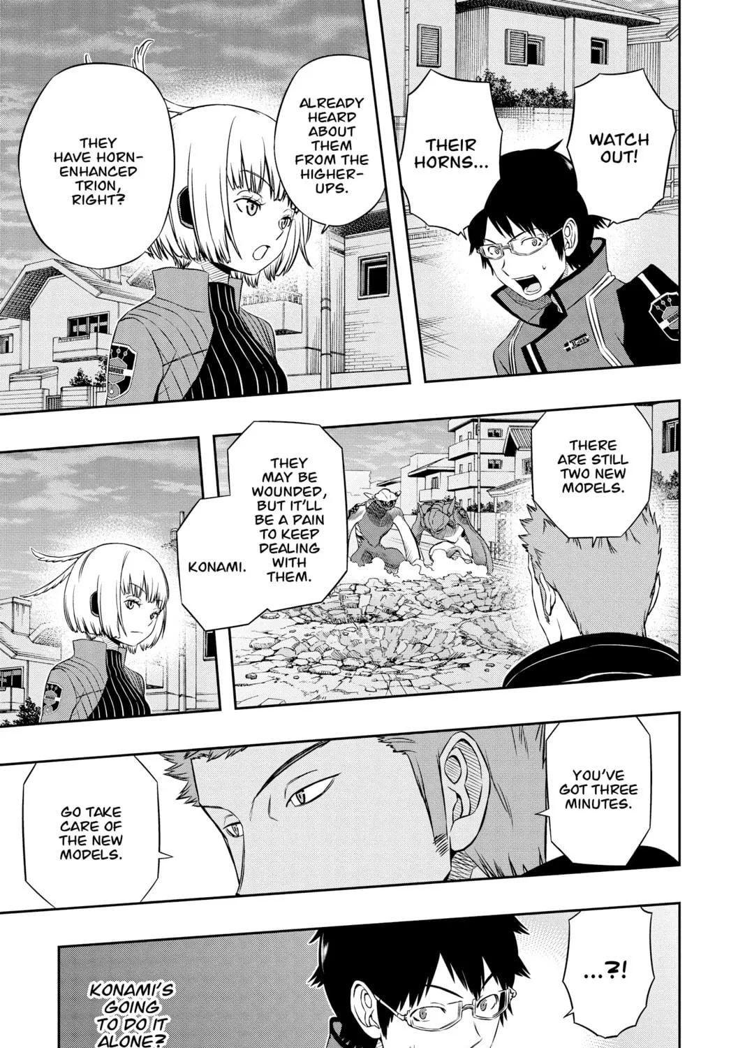 Read World Trigger chapter 55 image 4 on Lezhin