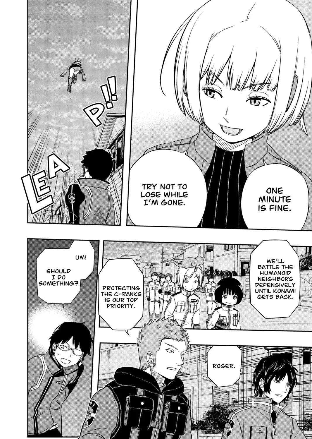 Read World Trigger chapter 55 image 6 on Lezhin