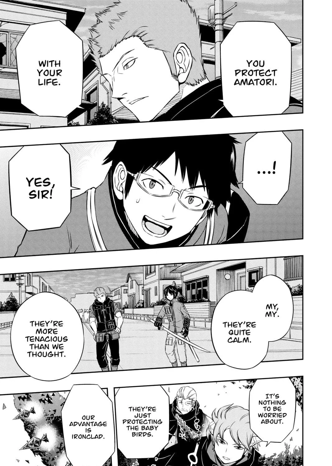Read World Trigger chapter 55 image 8 on Lezhin