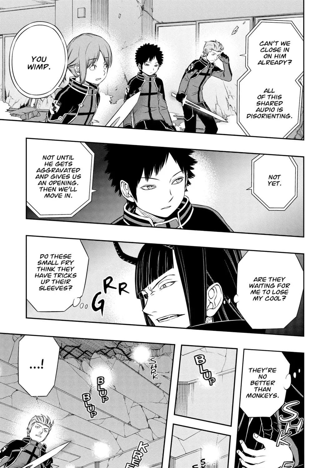 Read World Trigger chapter 56 image 16 on Lezhin