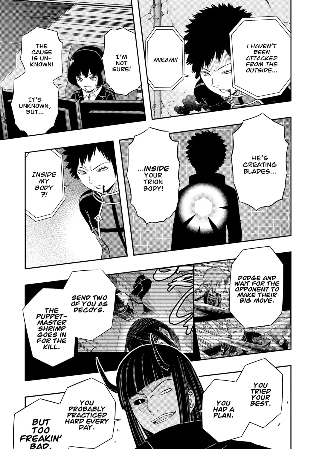 Read World Trigger chapter 56 image 32 on Lezhin