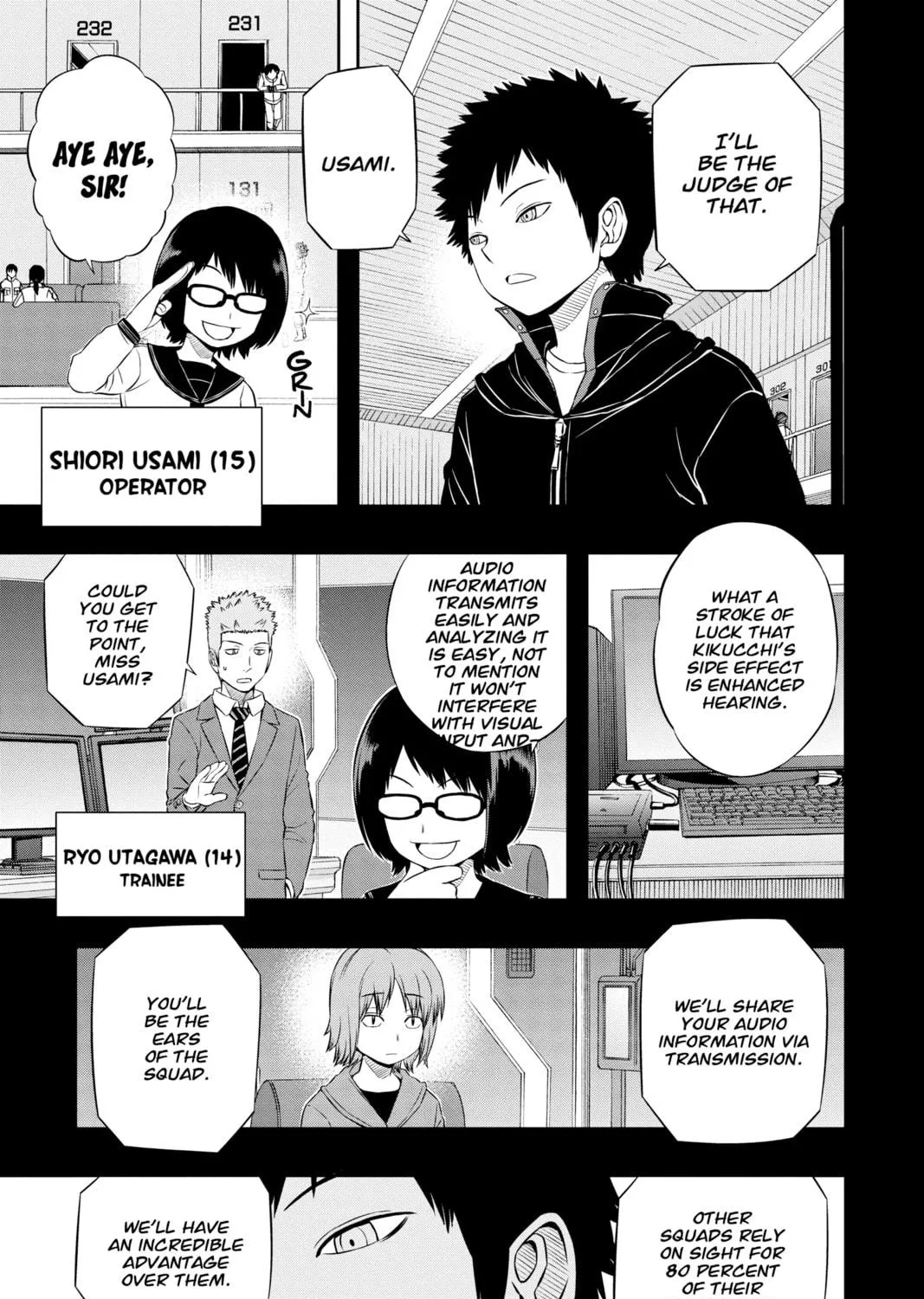 Read World Trigger chapter 56 image 4 on Lezhin