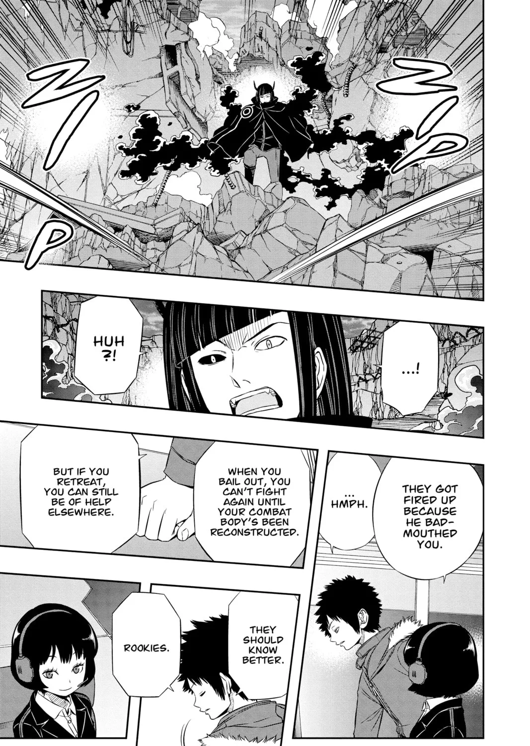 Read World Trigger chapter 57 image 12 on Lezhin