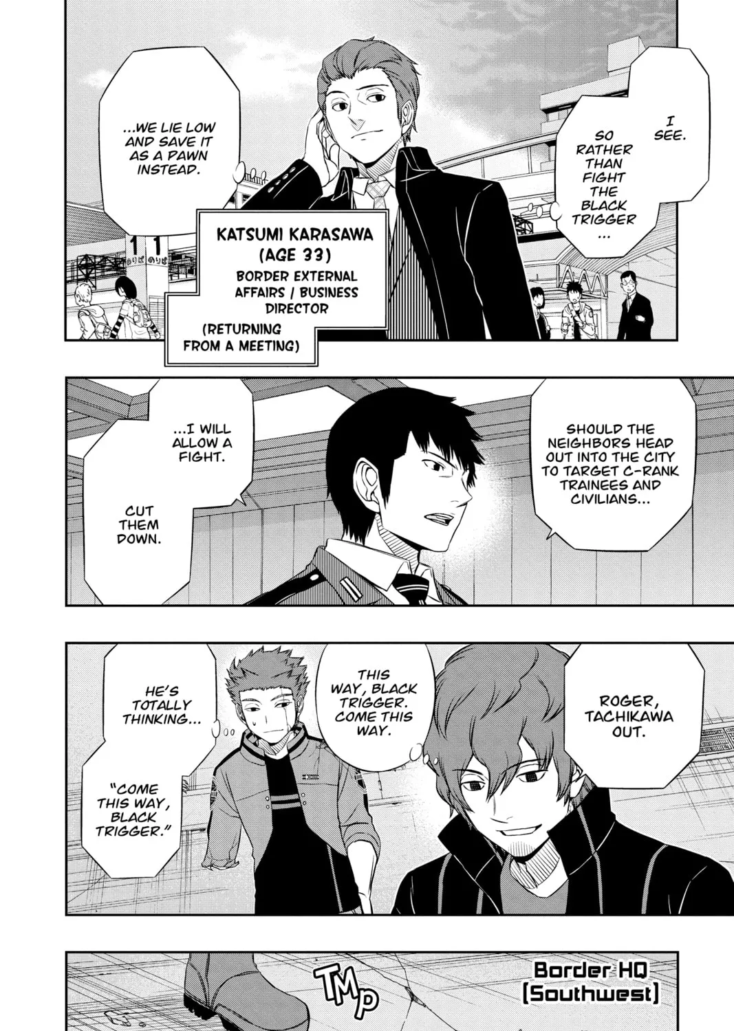 Read World Trigger chapter 57 image 30 on Lezhin