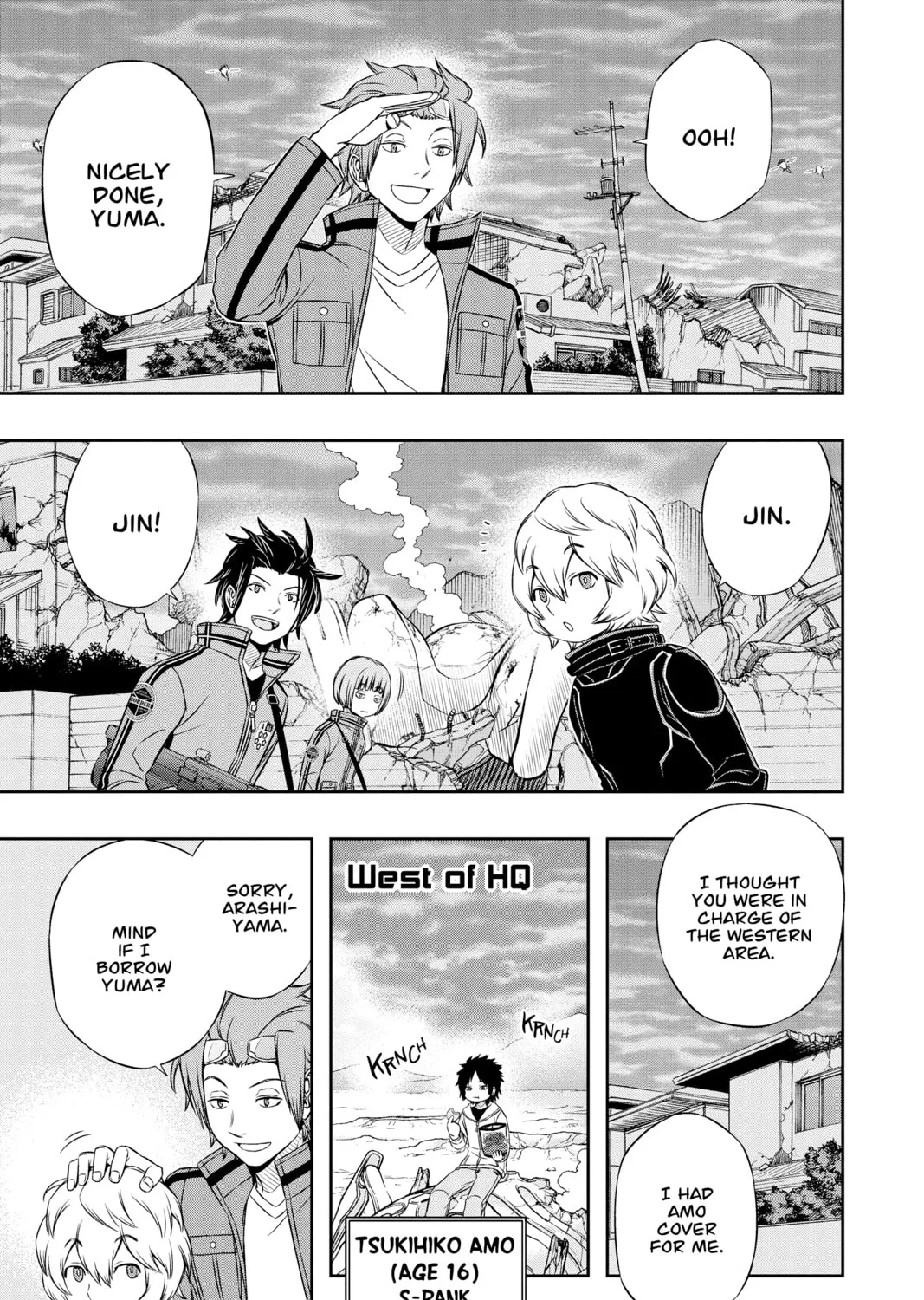 Read World Trigger chapter 57 image 32 on Lezhin