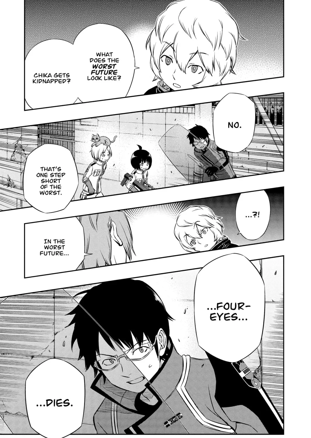 Read World Trigger chapter 57 image 36 on Lezhin