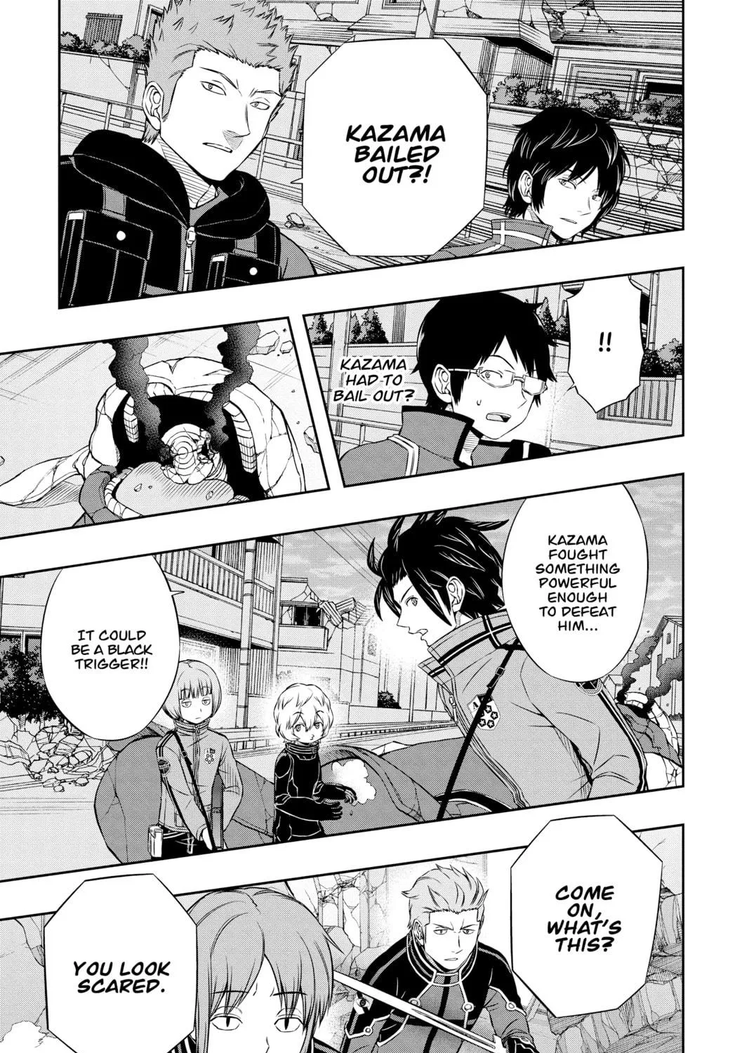 Read World Trigger chapter 57 image 4 on Lezhin