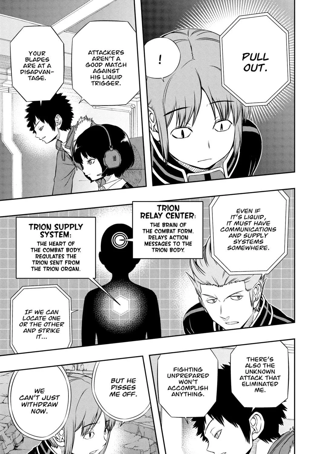 Read World Trigger chapter 57 image 8 on Lezhin