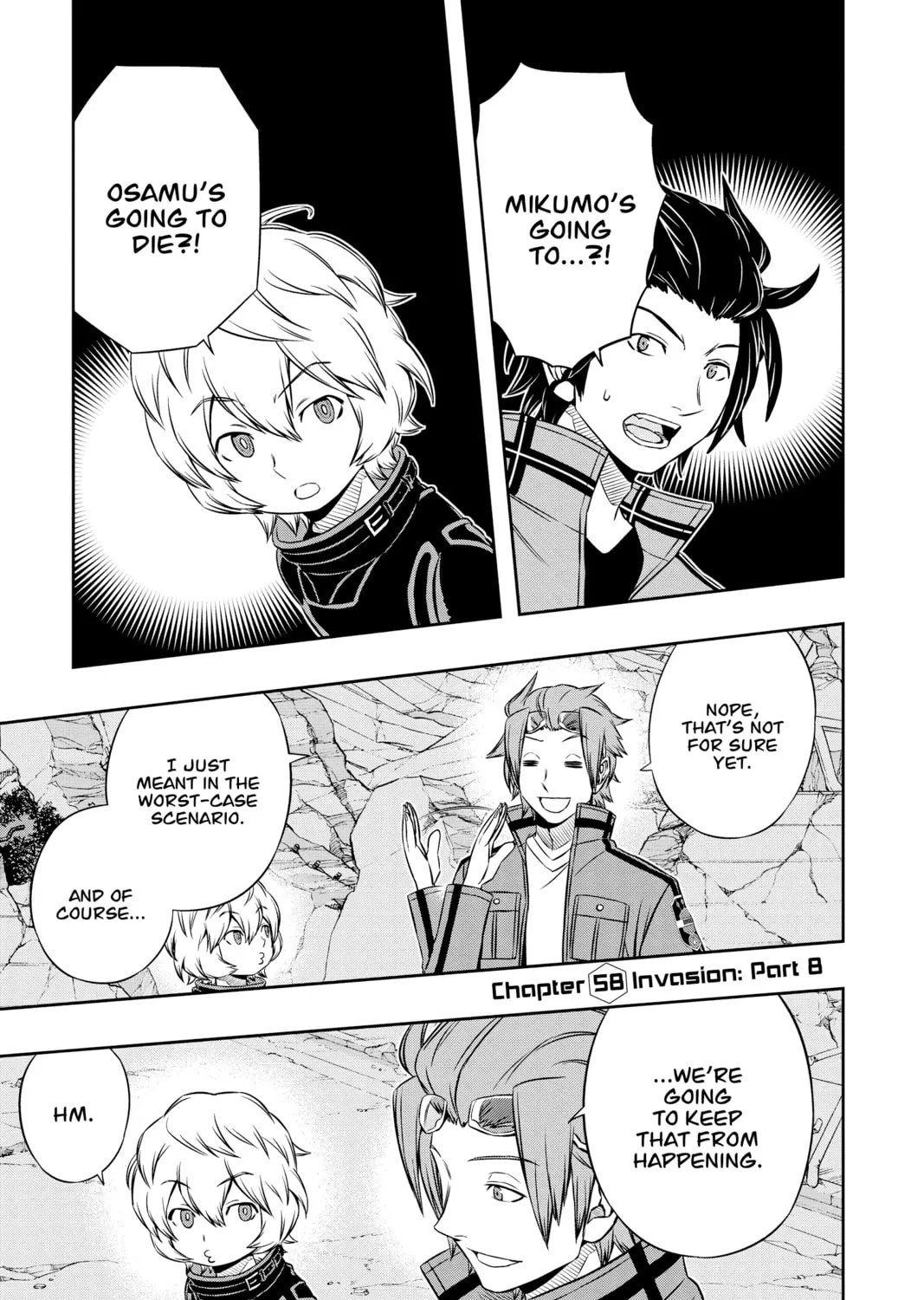 Read World Trigger chapter 58 image 0 on Lezhin