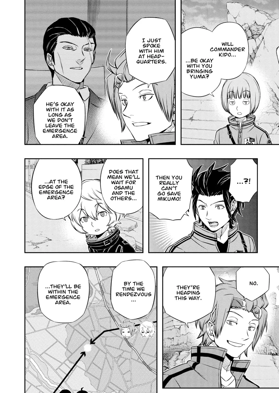 Read World Trigger chapter 58 image 2 on Lezhin