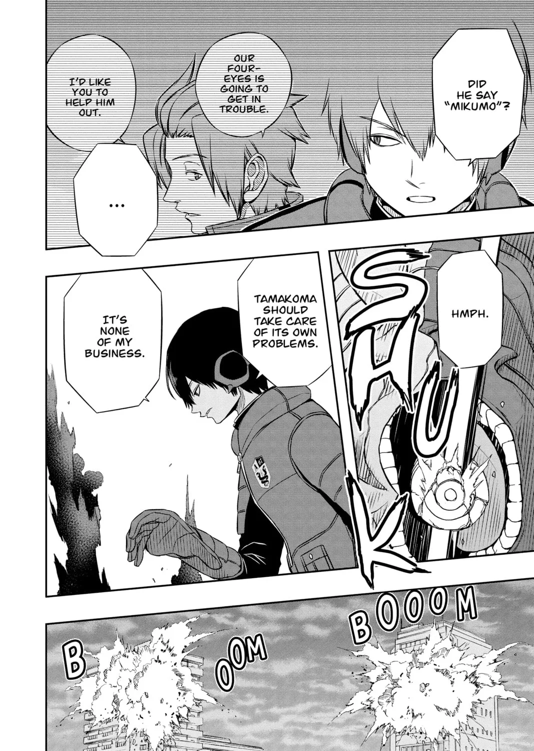 Read World Trigger chapter 58 image 30 on Lezhin