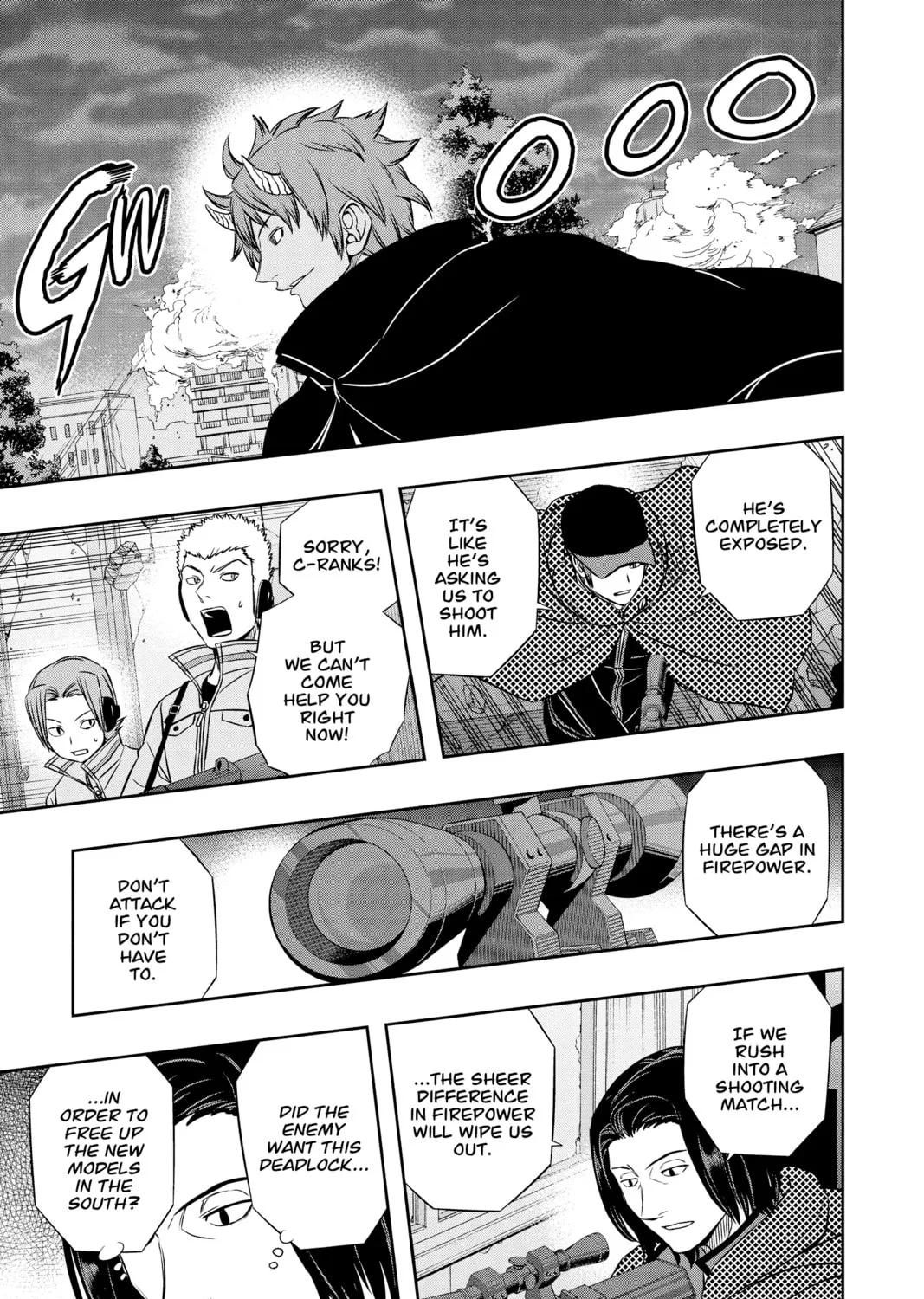 Read World Trigger chapter 58 image 32 on Lezhin
