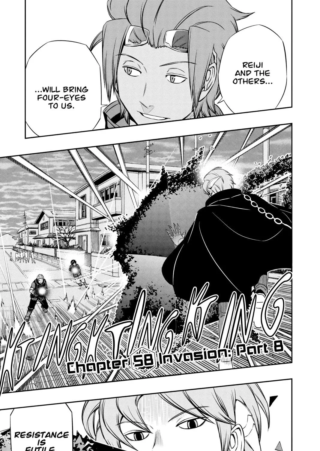 Read World Trigger chapter 58 image 4 on Lezhin