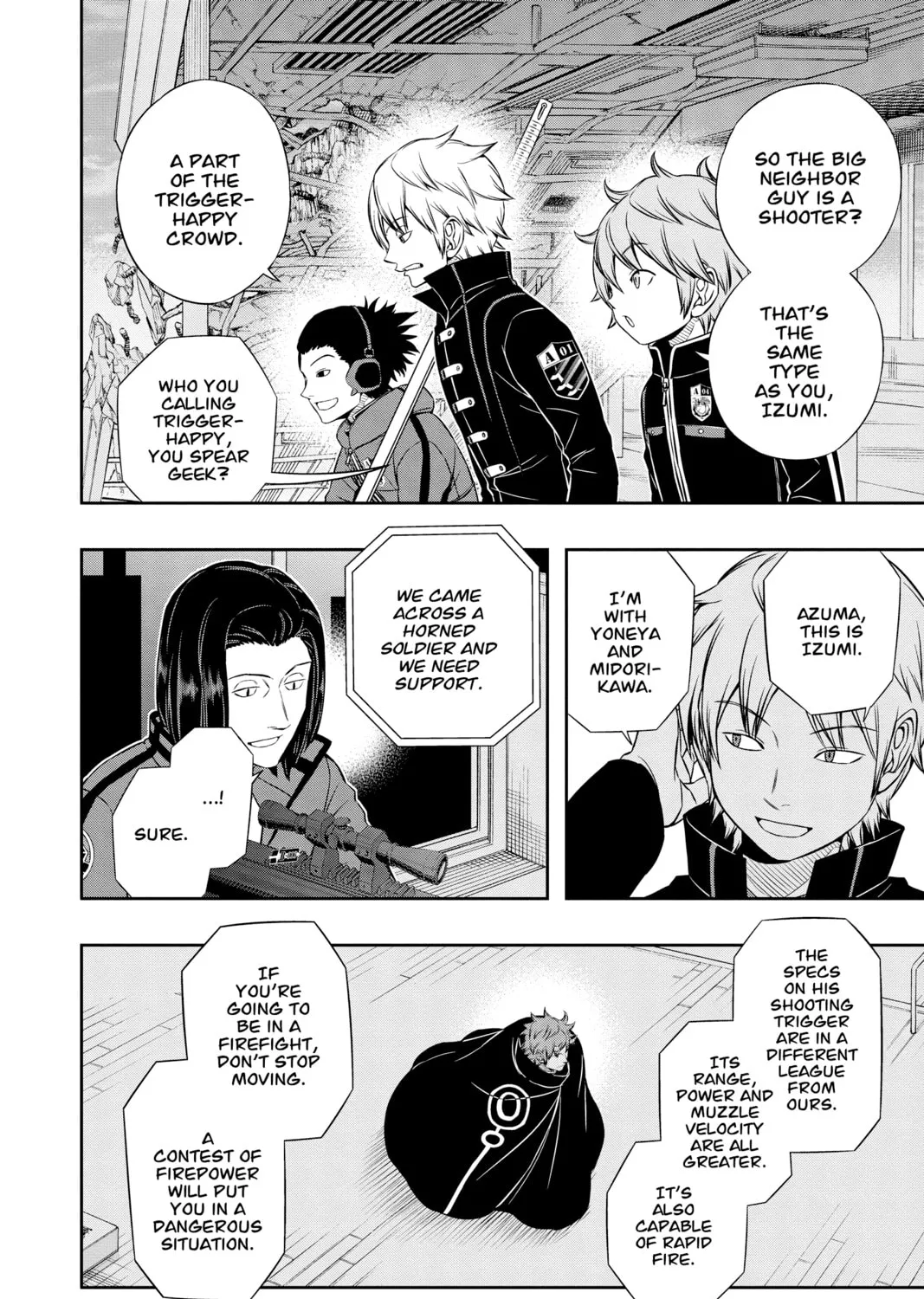Read World Trigger chapter 59 image 2 on Lezhin