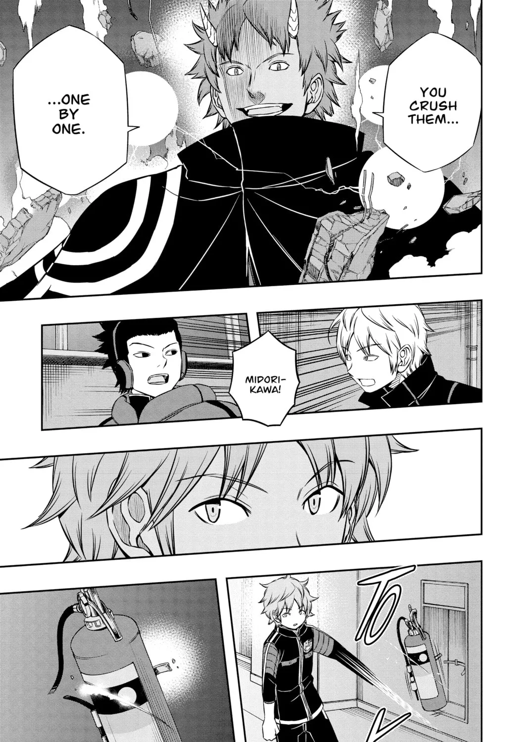Read World Trigger chapter 59 image 30 on Lezhin