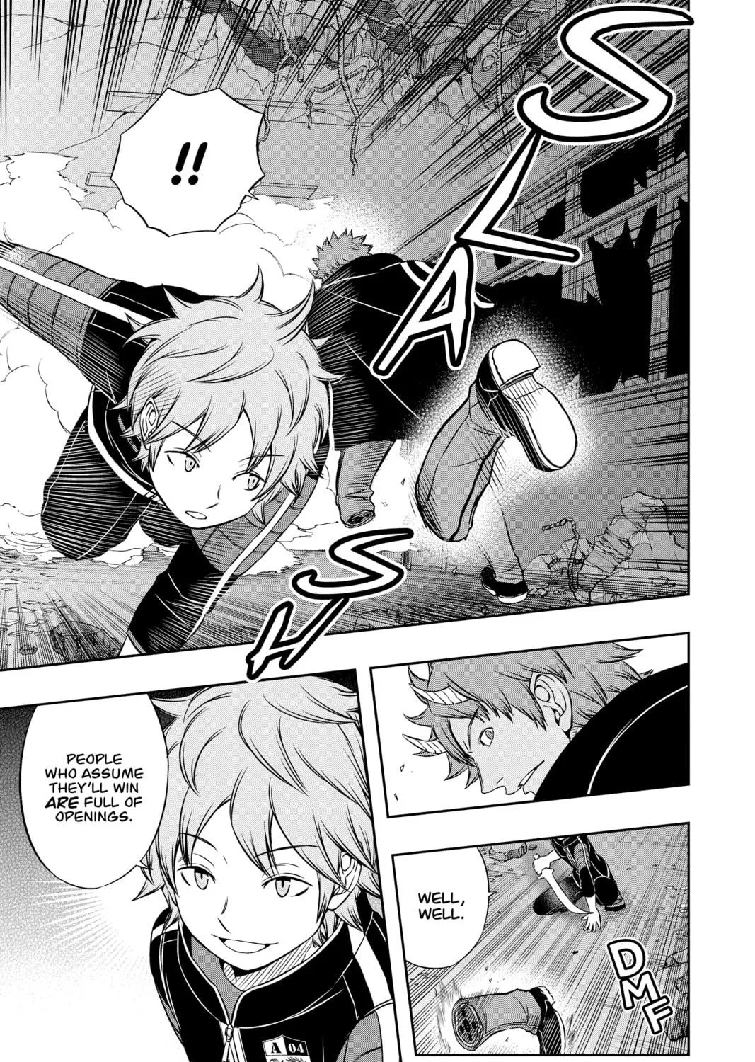 Read World Trigger chapter 59 image 34 on Lezhin